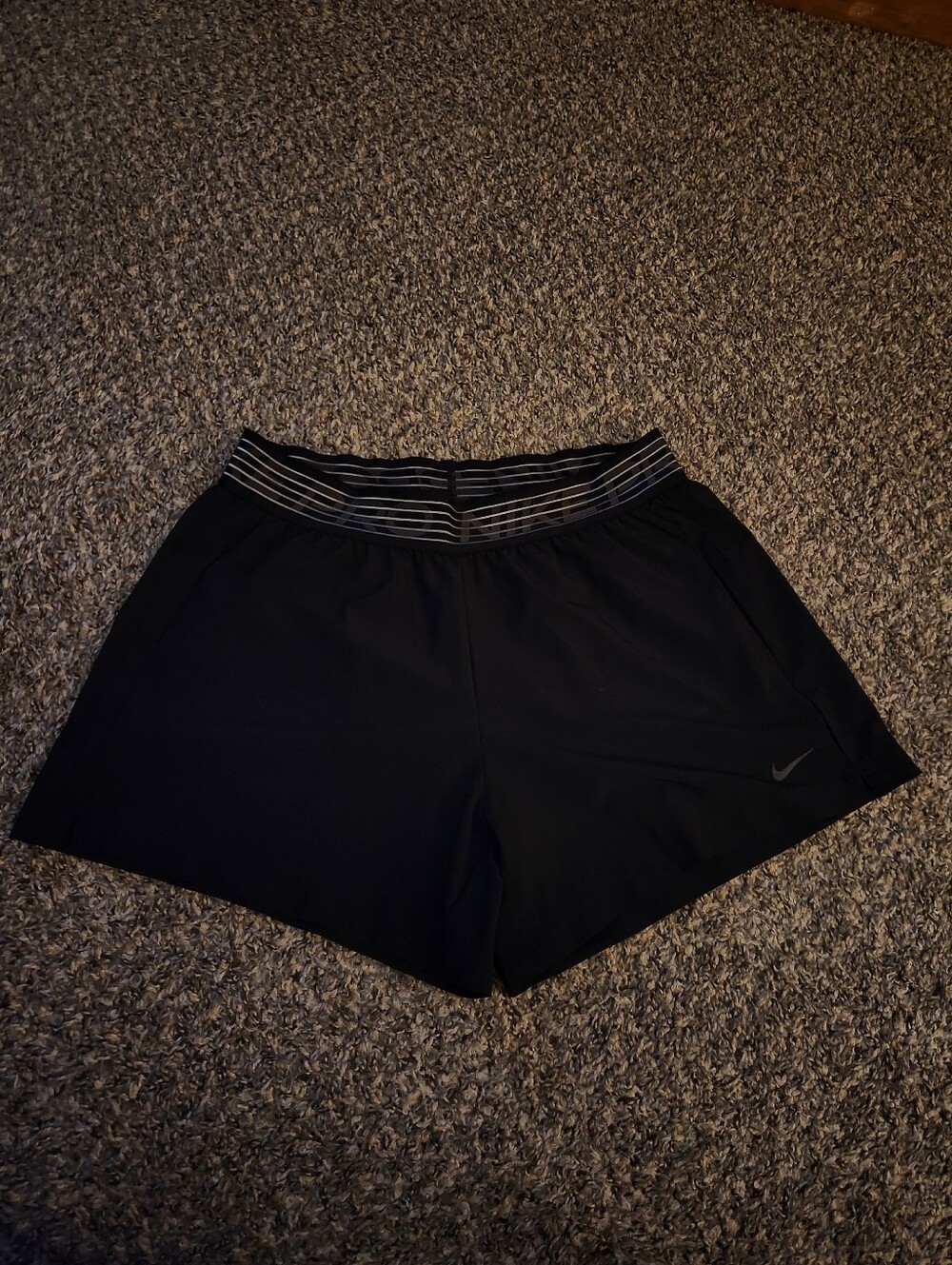 Nike Pro Dri-Fit Stretch Shorts Black Medium